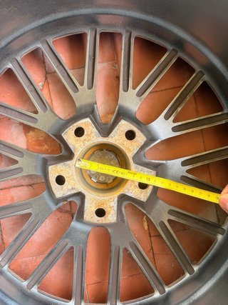 llantas 19 tsw 5x11,5 cm con neumáticos Goodyear