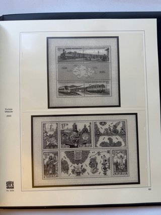 Álbum Sellos Europa 1998/2000 Vacío 44 PAG.