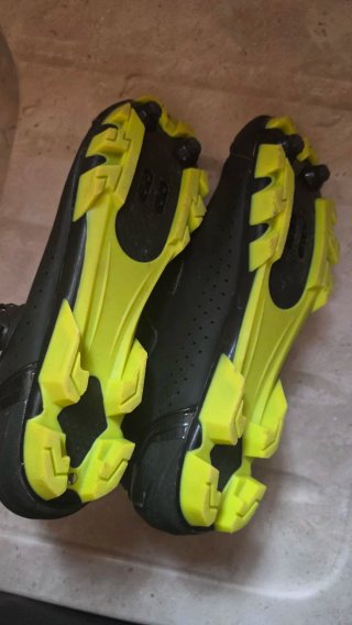 Scarpe MTB Deko Professional taglia 45 nere/gialle