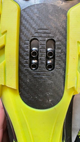 Scarpe MTB Deko Professional taglia 45 nere/gialle