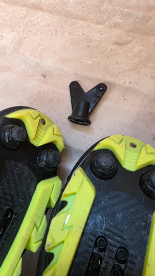 Scarpe MTB Deko Professional taglia 45 nere/gialle