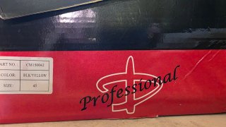Scarpe MTB Deko Professional taglia 45 nere/gialle