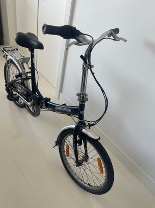 Bicicleta plegable CONOR CITY BUG 6V Azul