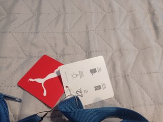 Mochila y estuche Puma azul