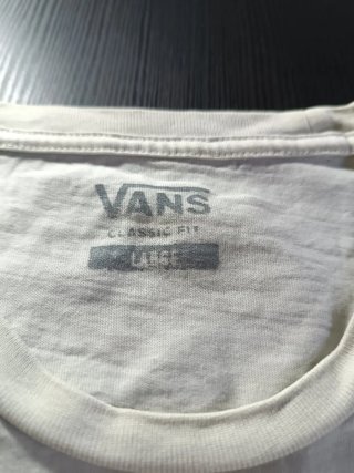 Camiseta vans de segunda mano