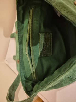 Bolso bandolera verde mujer