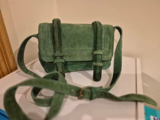 Bolso bandolera verde mujer