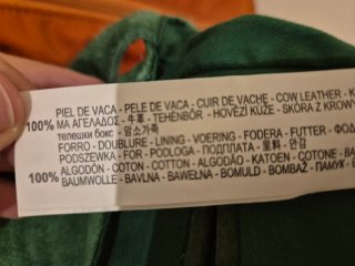Bolso bandolera verde mujer