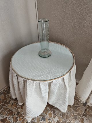 Mesa camilla baja madera y tela ÚLTIMOS DÍAS!!!