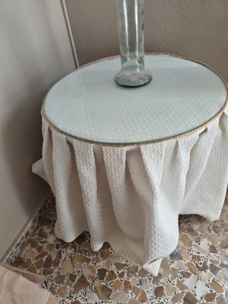 Mesa camilla baja madera y tela ÚLTIMOS DÍAS!!!