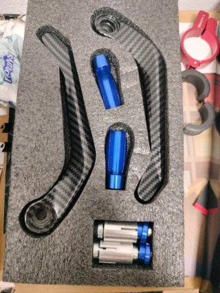 Alerones Fibra Carbono Patinete Eléctrico