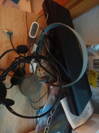 Kinect Xbox 360 + Auriculares 1 par blanco y negro