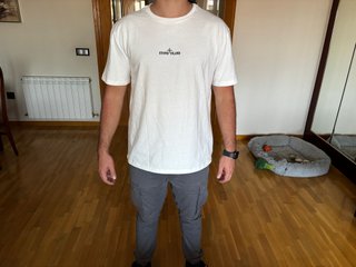 Camiseta Stone Island 7115 Graphic Blanca