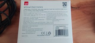 Cámara YI Smart Dash sin usar + Accesorios