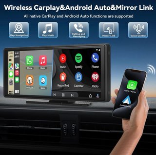 Pantalla Coche CarPlay Android Auto 10.26