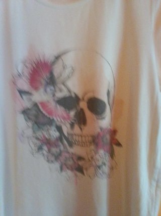 Camiseta Pura Vida Calavera Talla L/XL