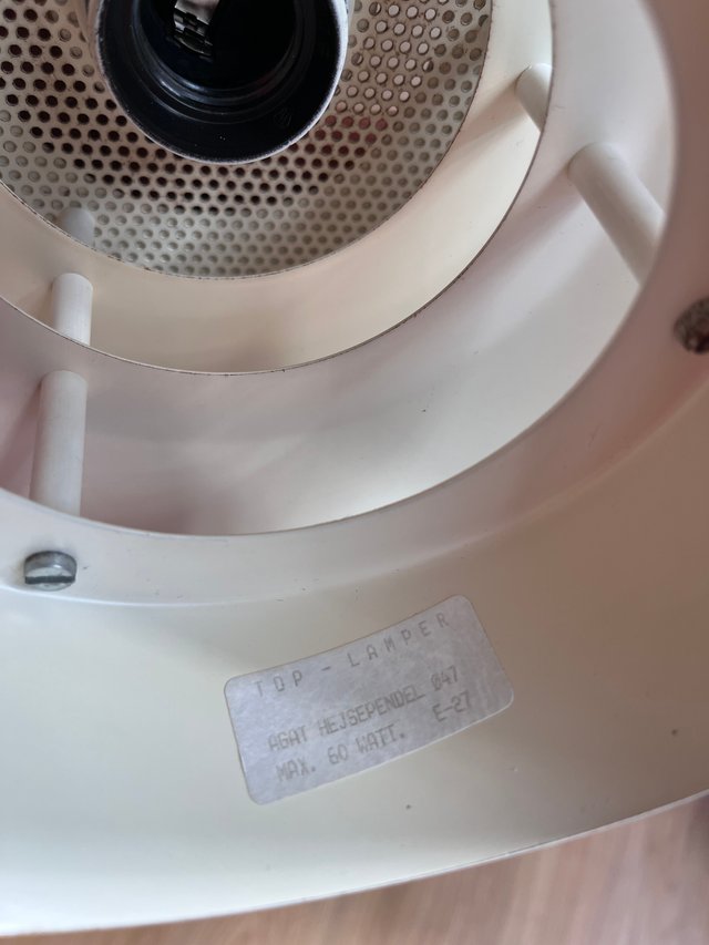Lámpara de Techo Top Lampe Danesa Vintage
