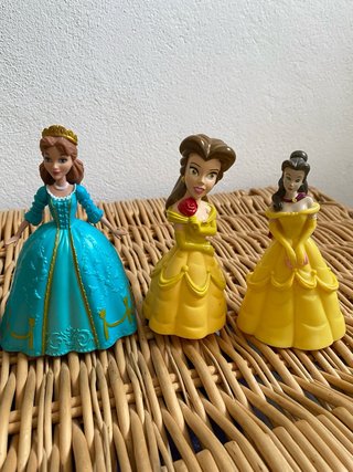 Lote 5 Muñecas Princesas Disney