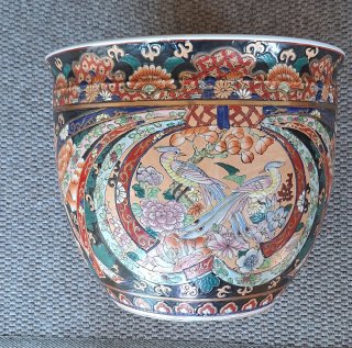 Macetero/Pecera Decorativa Oriental