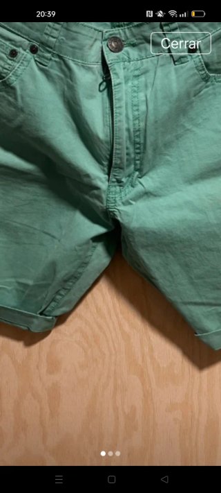 Pantalones cortos verde