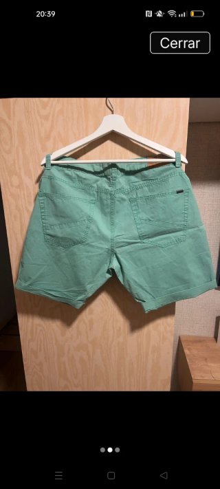 Pantalones cortos verde