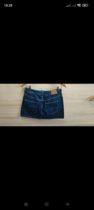 Minifalda vaquera Zara Talla S