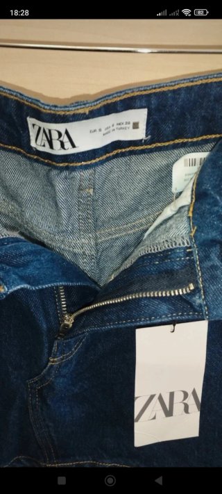 Minifalda vaquera Zara Talla S