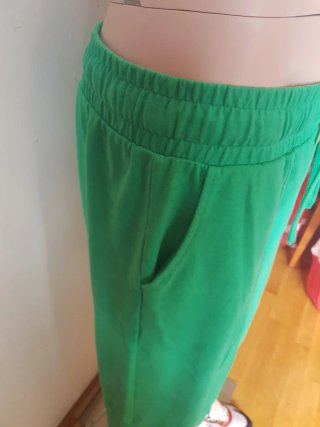 Pantalones deportivos verdes XL