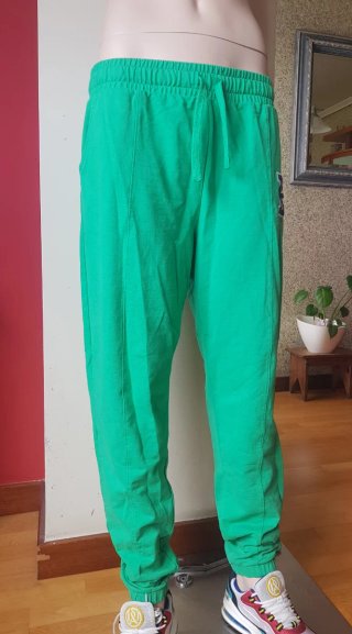 Pantalones deportivos verdes XL