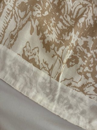 Vestido Adolfo Dominguez Lino Beige/Marrón
