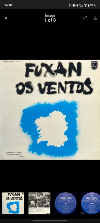 Lote de 3 Vinilos Fuxan os Ventos Philips