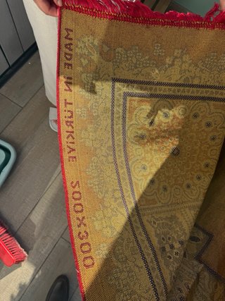Alfombra Turca Roja Diseño Oriental nueva a estren