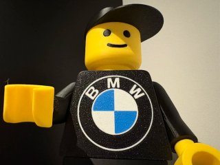 Hombre Lego BMW