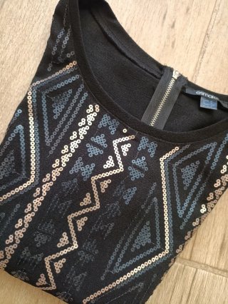 Camiseta fiesta lentejuelas Esmara Talla S