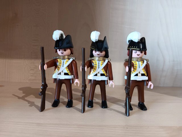 Playmobil Tropas portuguesas epoca Napoleónica.
