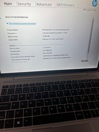 Portátil HP Dragonfly G4 Plata