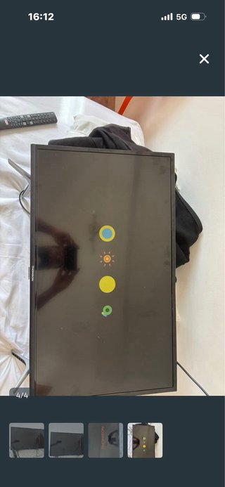 Televisor Thomson Negro