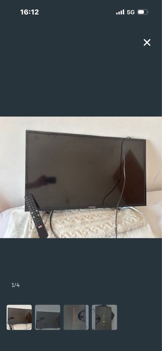 Televisor Thomson Negro