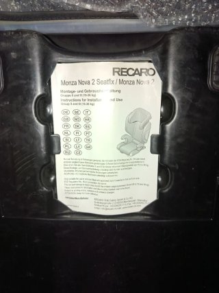 Silla de coche grupo 2/3 para niño Recaro  Monza 2