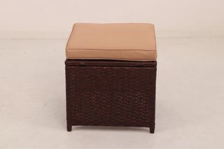 Conjunto Terraza Rattan sintetico Mesa y 6 Piezas