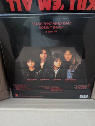 Metallica Kill 'Em All Vinilo Remasterizado