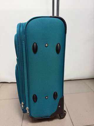 Maleta mediana extensible tela nueva 20 kilos