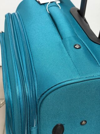 Maleta mediana extensible tela nueva 20 kilos