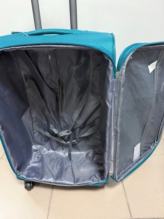 Maleta mediana extensible tela nueva 20 kilos