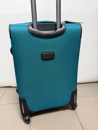 Maleta mediana extensible tela nueva 20 kilos