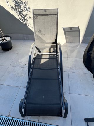 2 Tumbonas Sunfun Negro Hamacas