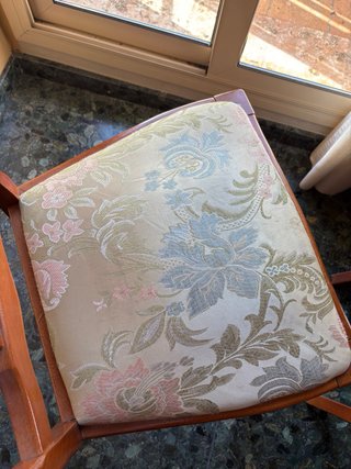 Conjunto Comedor Clásico Madera Maciza/Marqueteria