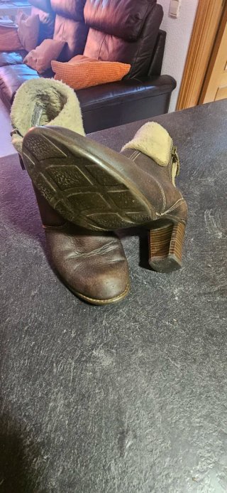 Botines Tamaris Mujer Borrego Talla 38