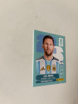 Cromo Messi Stickers Mundial 2026
