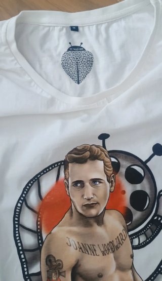 Camiseta Paul Newman Be Happiness Talla M